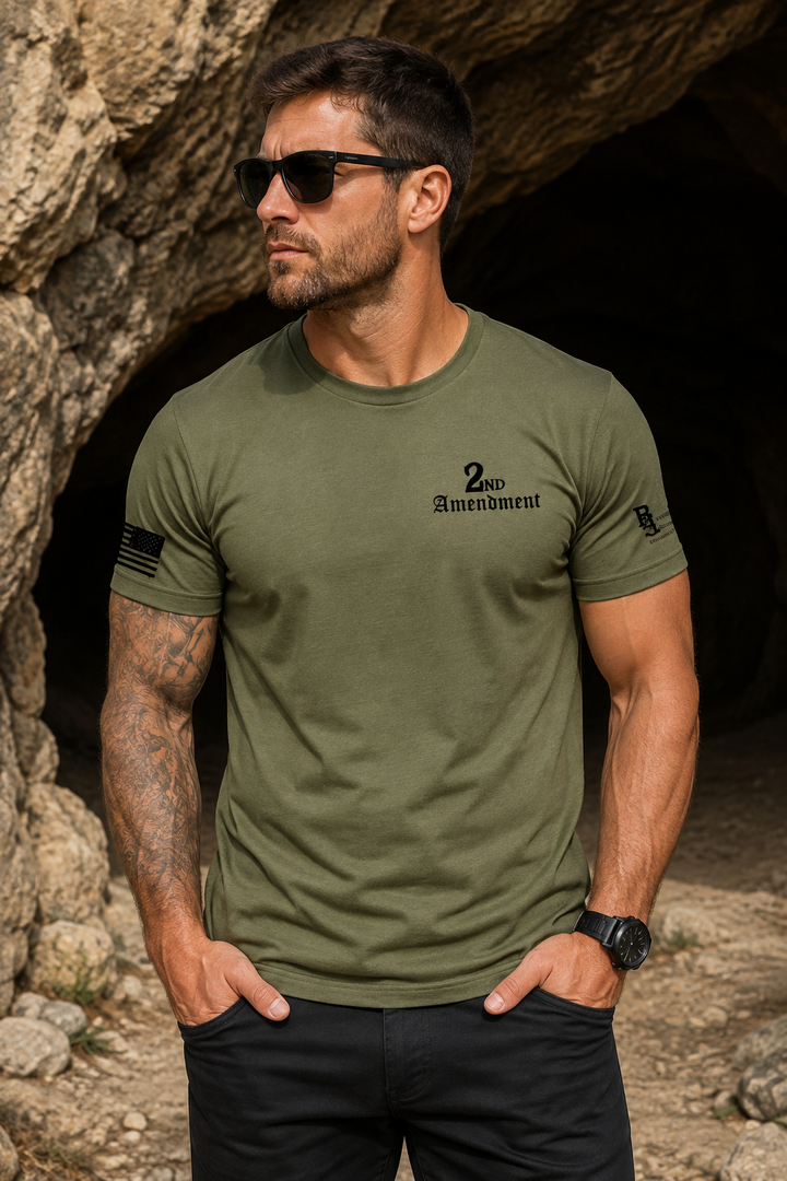 Neanderthal 2nd Amendment T-Shirt