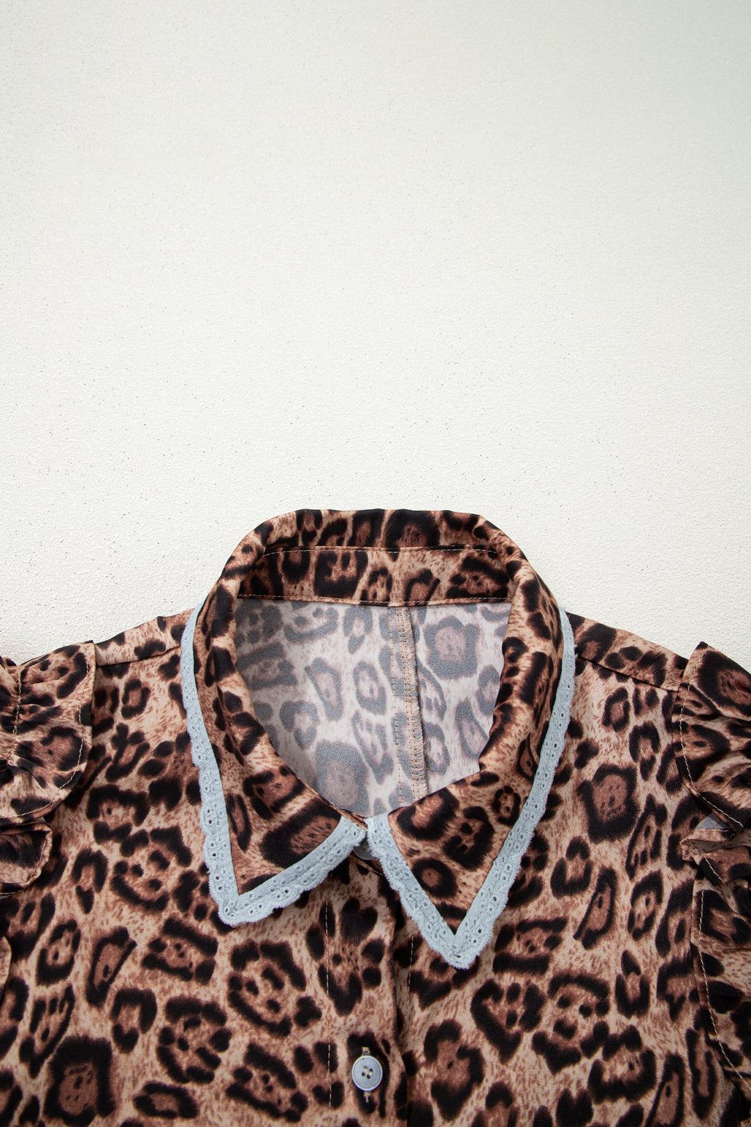 Leopard Lace Mini Dress