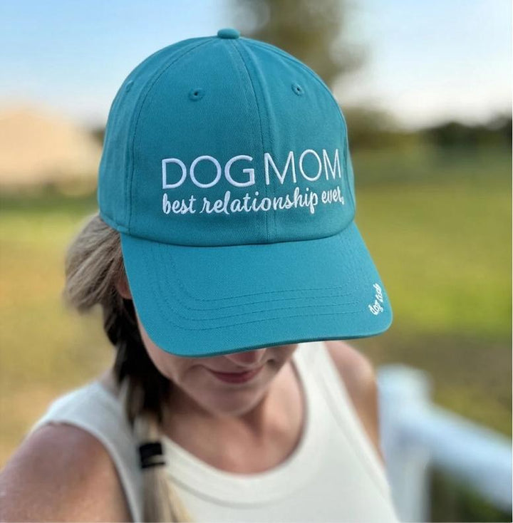 Dog Mom Embroidered Hat | Best Relationship Ever Cap