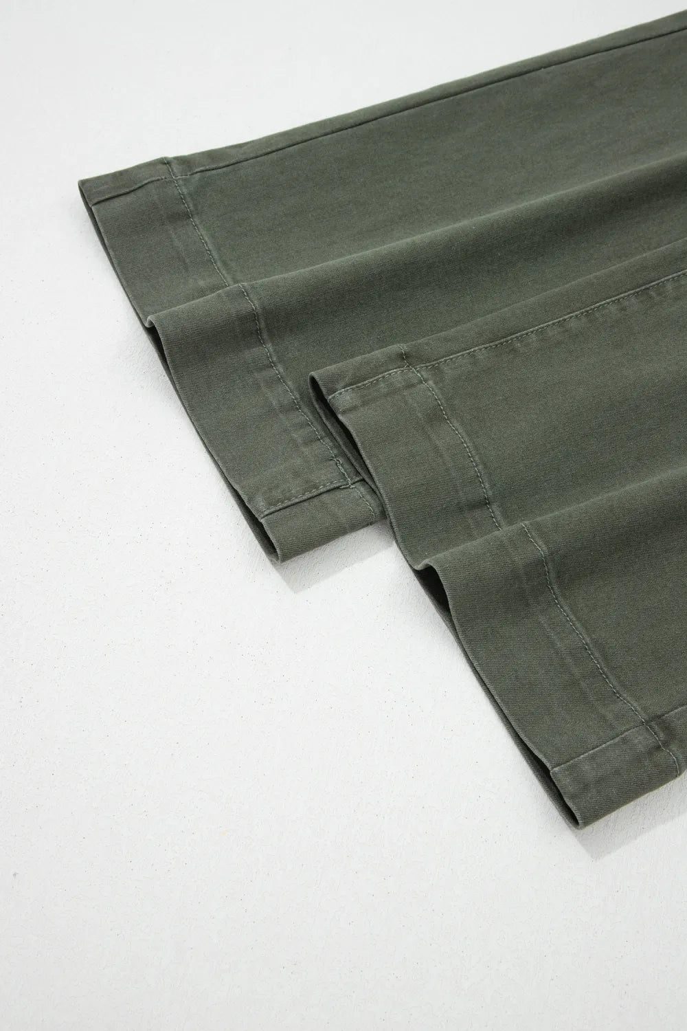 Double Button High Waist Wide Leg Jeans
