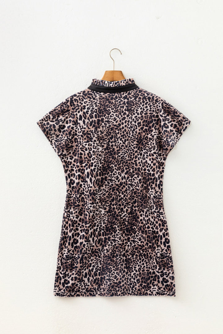 Leopard Shift Dress