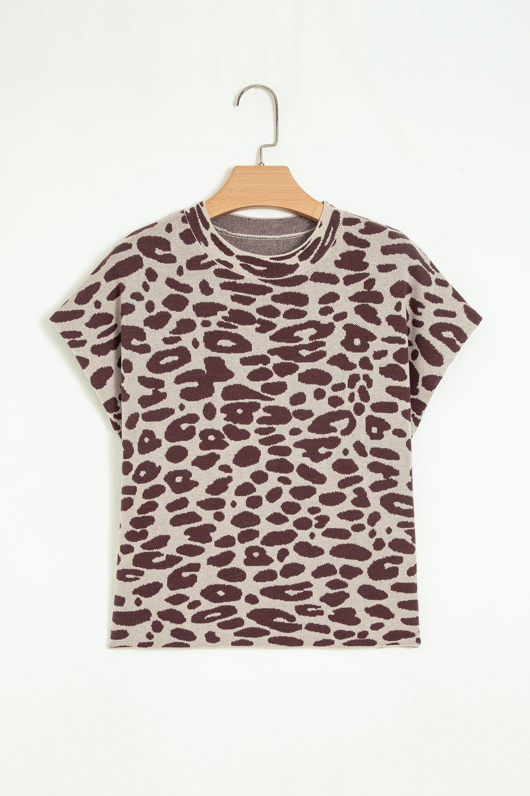 Leopard Print Casual Top