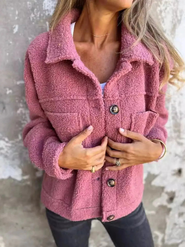 Cozy Trails Sherpa Shacket | S–5XL, Including Plus Size
